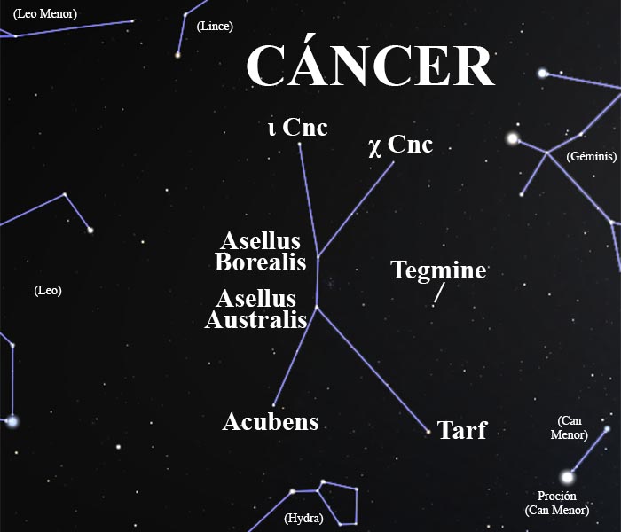 constelación Cáncer