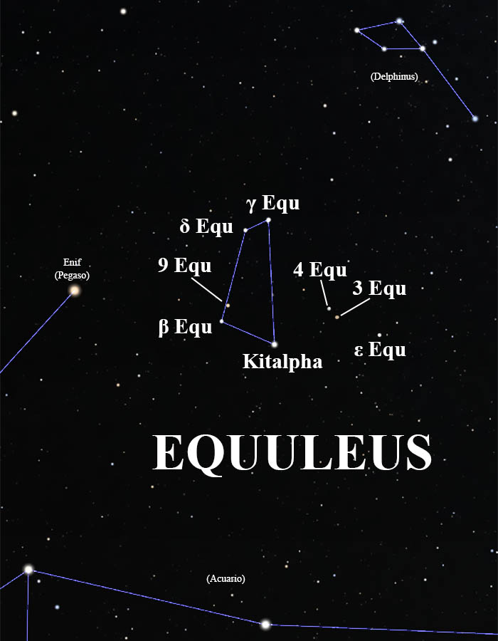 constelación Equuleus