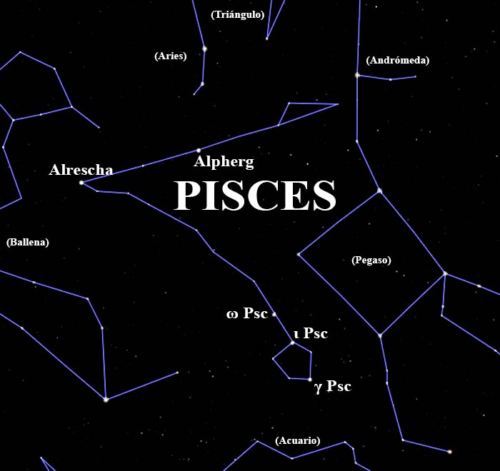constelación Pisces